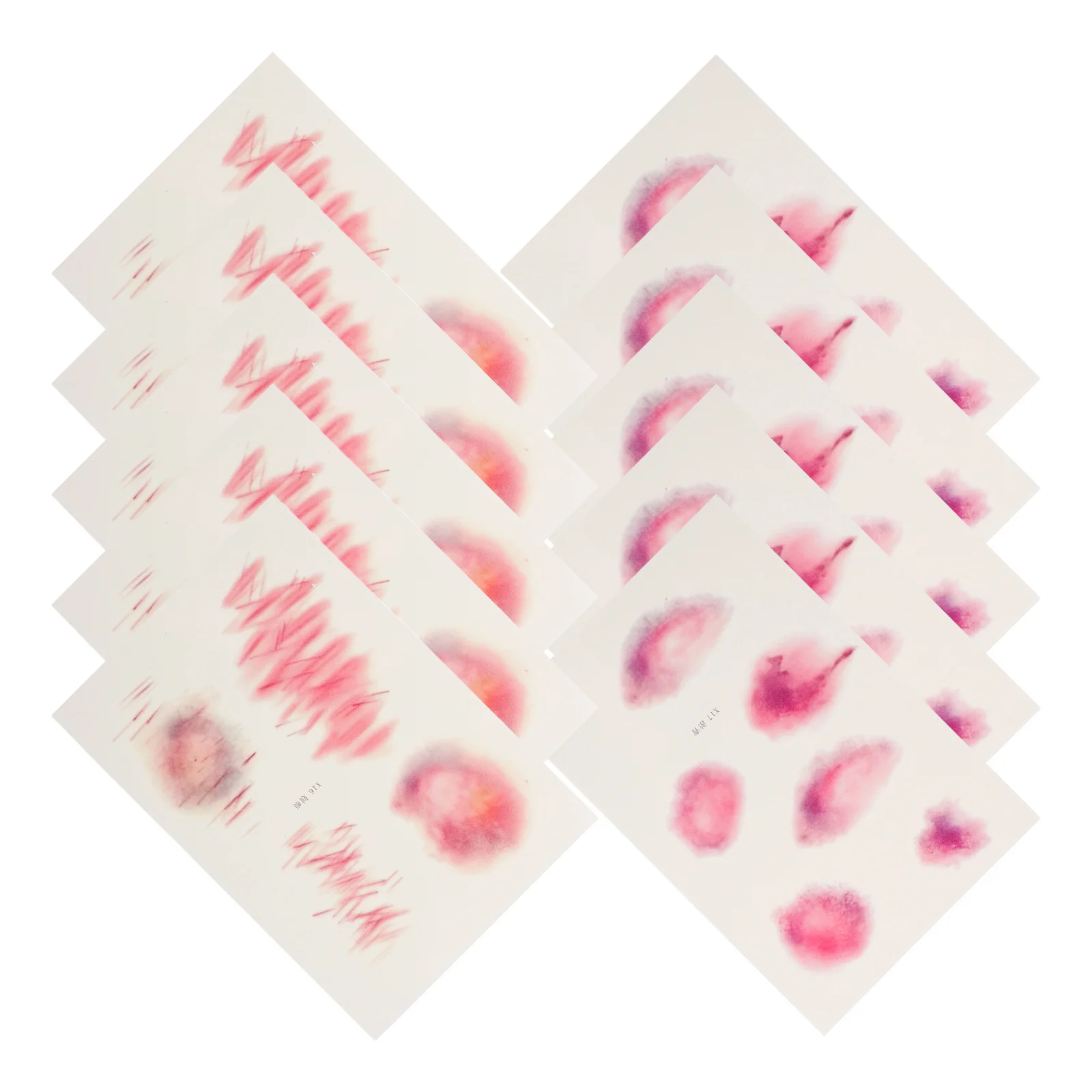 

10 Sheets Scar Tattoo Stickers Realistic 3D Bloody Wound Scars Fake Cuts Bruises Halloween Party Masquerade Horror Prank Makeup