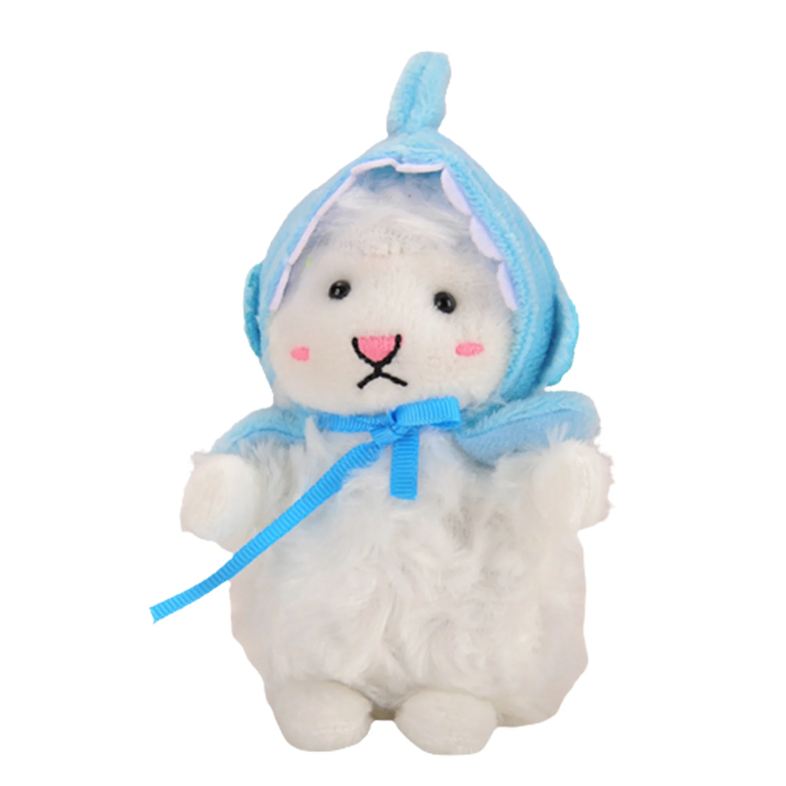Mini Cute Sheep Pendant Lovely Soft Plush Toys Keys Buckle Gift For Boys Girls