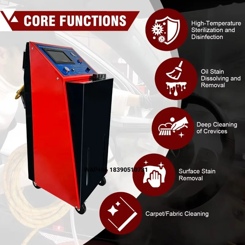 S-115 High Pressure High Temperature Steam Cleaner for Air Conditioner Car Furniture Steam Cleaner
