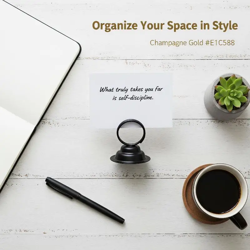 Table Number Card Clips 1Pcs 5.5*5cm Hemispherical Tower Shaped Holders for Corporate Event Seating Display
