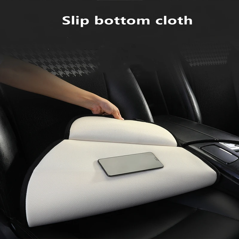 Car cushion four seasons universal single -piece three -piece linen -summer seat cushion rear seat cushion breathable summer car