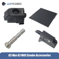 ANYCUBIC Kobra 3 Max Kobra 3 Max Combo Accessories Printhead Assembly PEI Spring Steel Hotend Filament Cutter Filament Hub