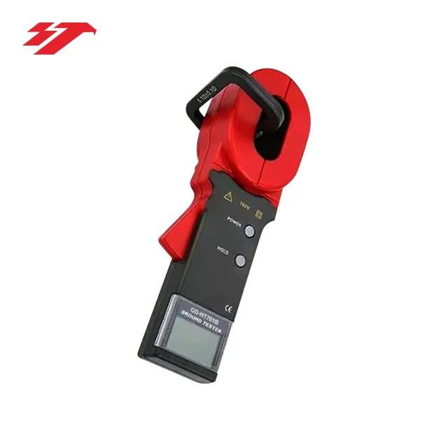 

Multi-Functional GD-HT701B Clamp Ground Tester - Earth Resistance + Leakage/Neutral Current Tester for Industrial Use