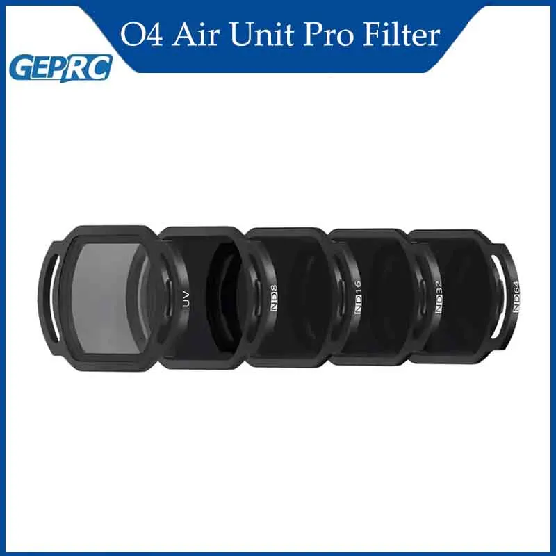 

GEPRC O4 Air Unit Pro Filter UV ND8/ ND16 /ND32 /ND64 Filter Drone Optical Glass Filter Camera Lens DIY FPV Drones RC Tools