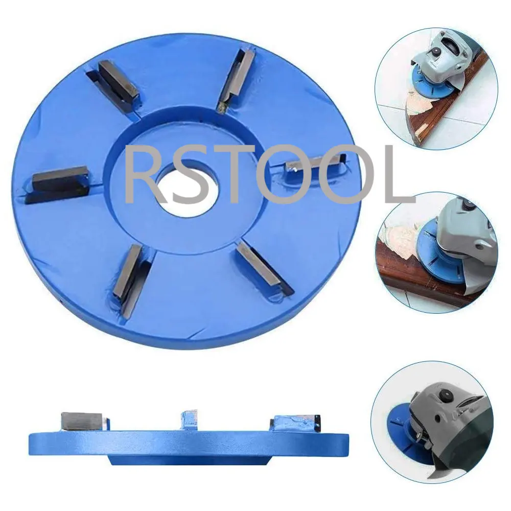 6 denti potenza intaglio del legno strumento disco fresa, lavorazione del legno Turbo vassoio del tè scavare strumento disco intaglio in legno per 16mm