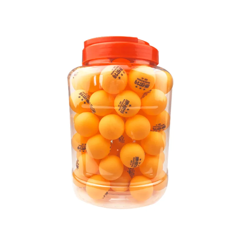 

3-stars High Elasticity Table Tennis Balls 60 Pcs Barrel Pack ABS Material Resistant To Wear for Match Entertainment Training