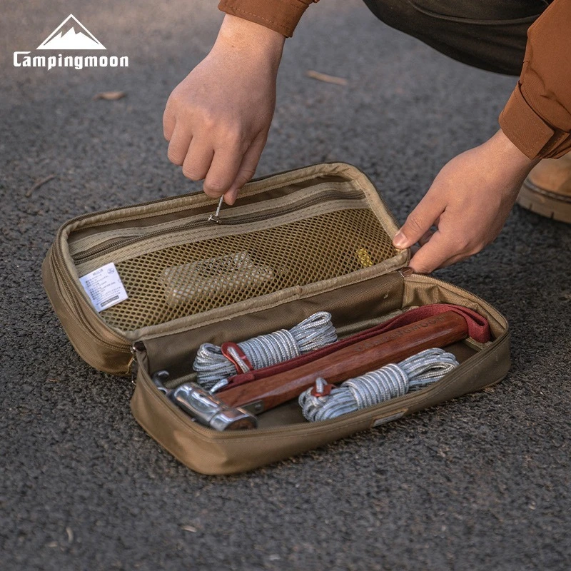 

CAMPINGMOON BG-30 Утолщенная водонепроницаемая сумка для кемпинга, двухслойная многофункциональная тактическая сумка для хранения вещей