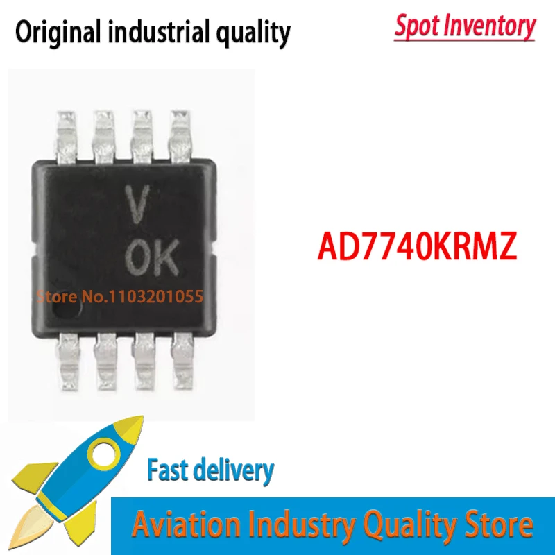 

5-100 шт./лот, новый AD7740KRMZ AD7740KRM AD7740KR AD7740 VOK MSOP8