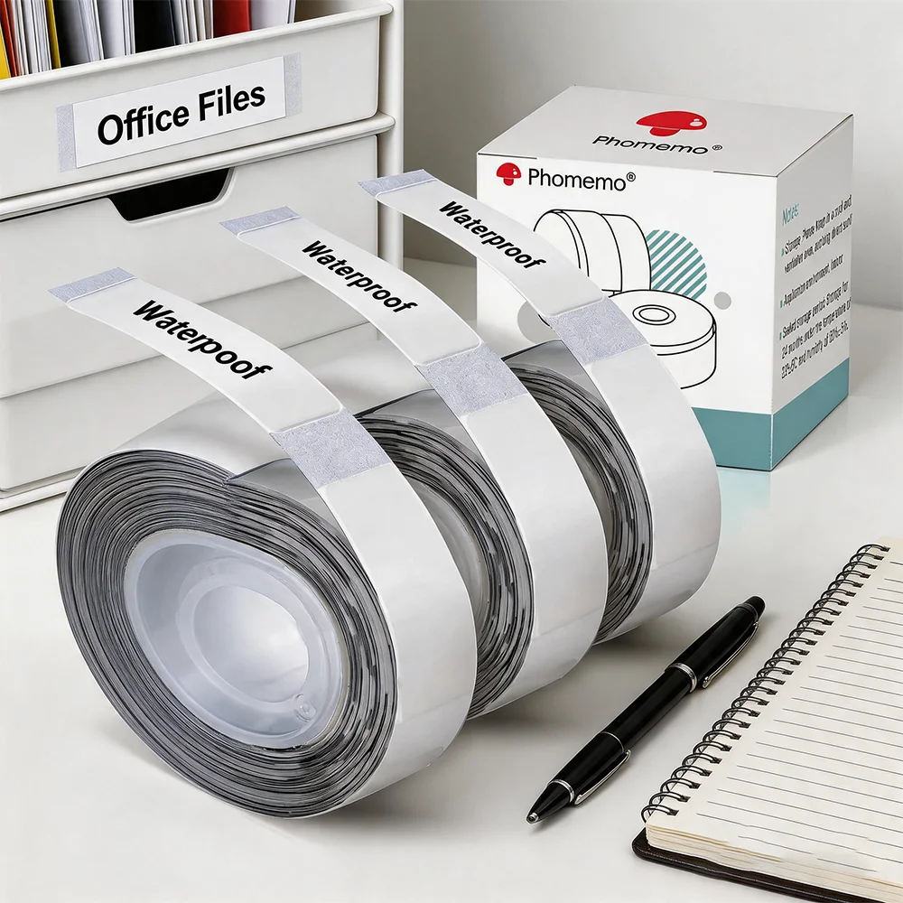 markfield-self-adhesive-phomemo-d30-q30-q30s-q31-printer-labels-paper-3-rolls-stickers-tear-proof-water-oil-proof-adhesive