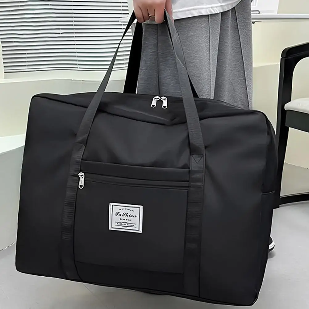 

Large Capacity Travel Bag Folding Oxford Cloth Shoulder Bag Portable Storage Bags luggage Check-in Bag Aircraft Bag Fitness Bag