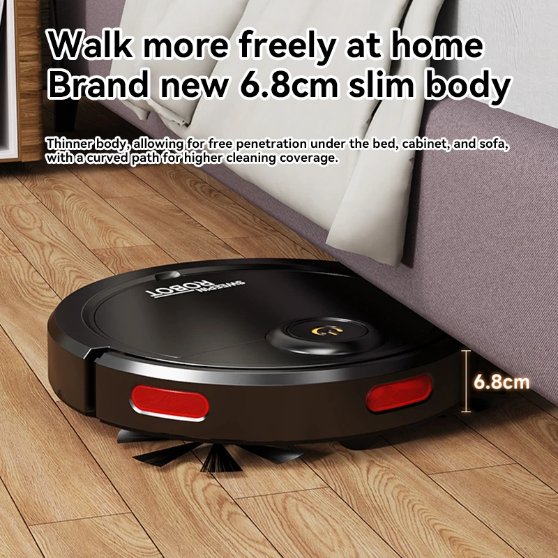 Xiaomi MIJIA Fully Automatic Sweeping Robots Vacuum Cleaner Strong Suction Intelligent Home Appliance Lazybones Sweeper Pet Hair
