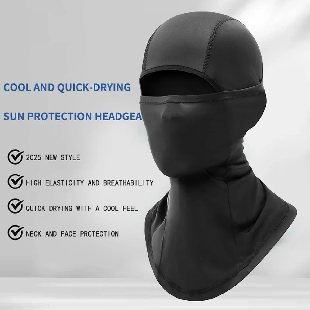 Balaclava head cover sun protection UV protection motorcycle helmet mask cycling dust mask driving head cover