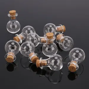 Miniaturglasflaschen, Mini -Kork -Glasfläschchen, Hochzeitsflasche, 10 Prozent 7 Hauptverkaufsflasche 10L - №5