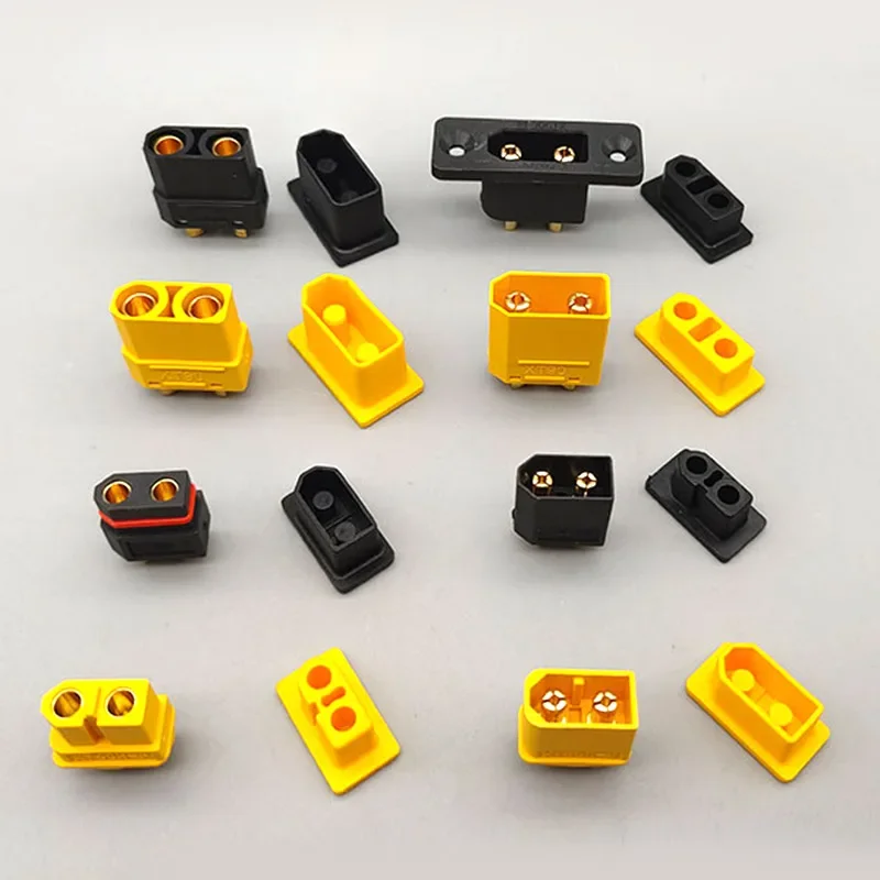 Series Aircraft Model Plug Universal Dust Cover XT60 XT90 Waterproof Lithium Battery Connector Male and Female Plug Sheath