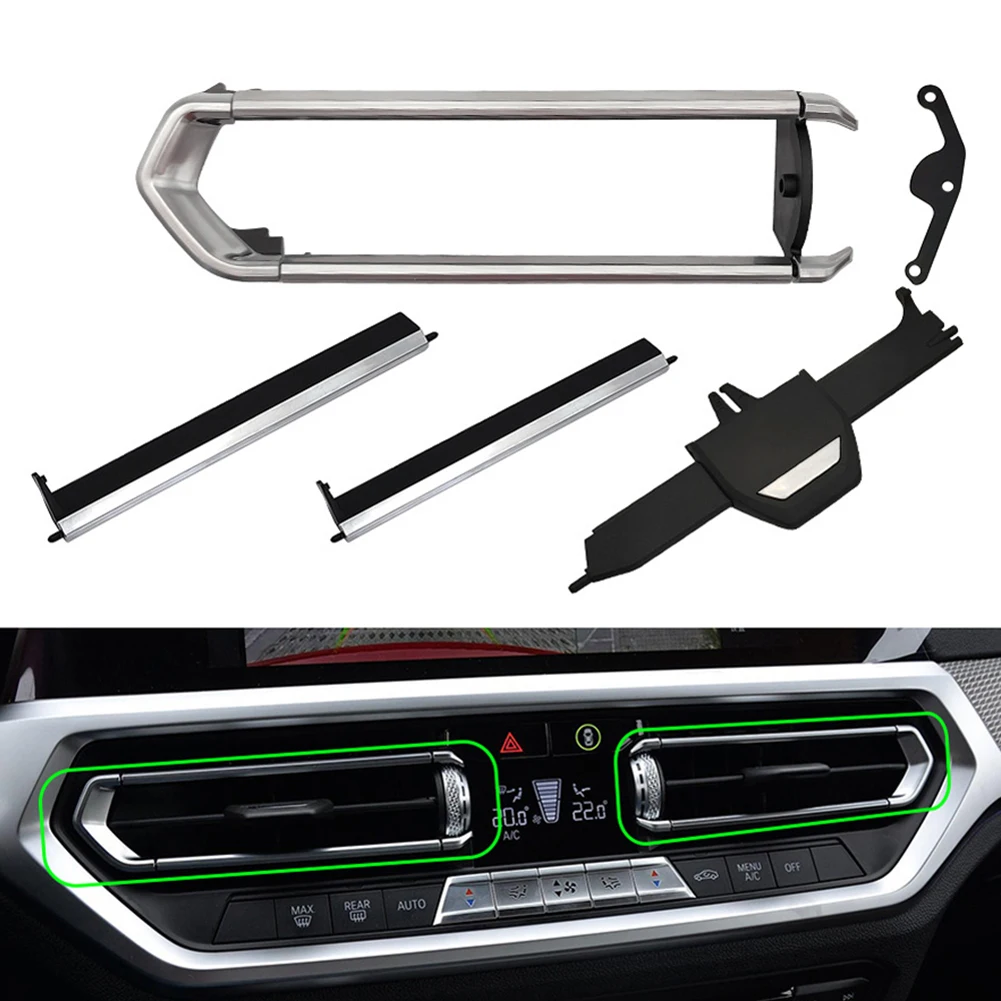 

Air Conditioning AC Vent Outlet Grille Repair Kit 64119855415 Car AC Vent Outlet Grille Repair Kit for BMW X3 X4 G01 G02 2022