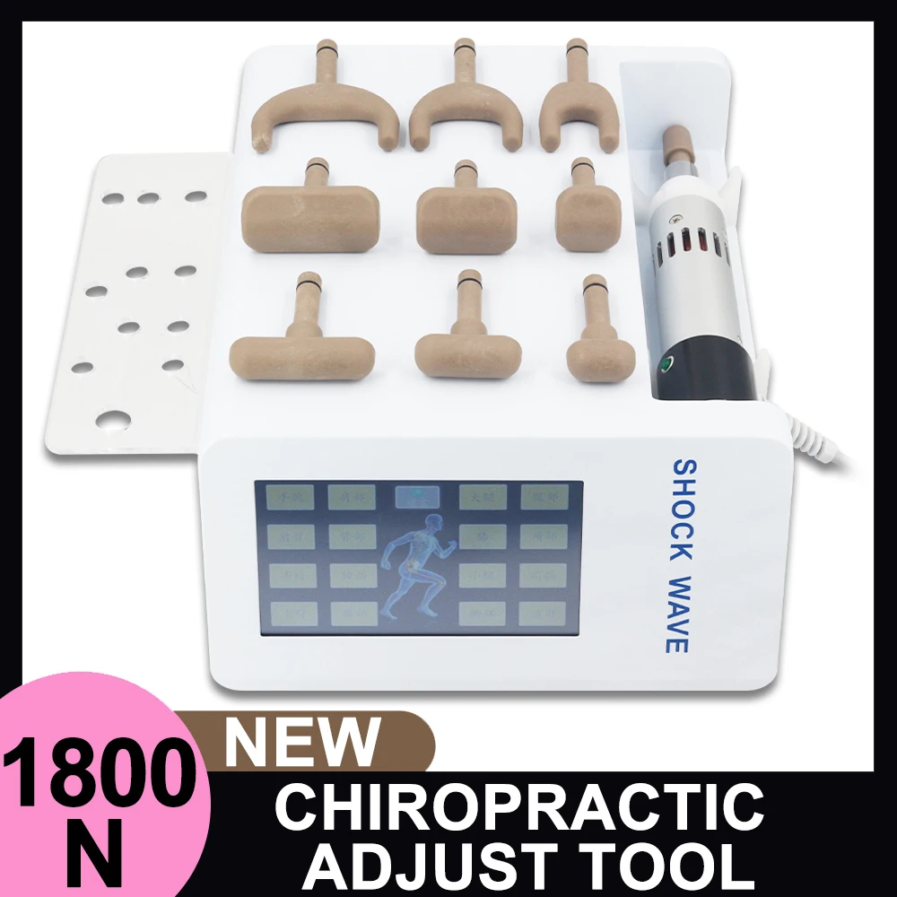 New 1800N Chiropractic Corrector Adjusting Tool Portable Massager Therapy Spine Correction Spinal Electric Correction Gun