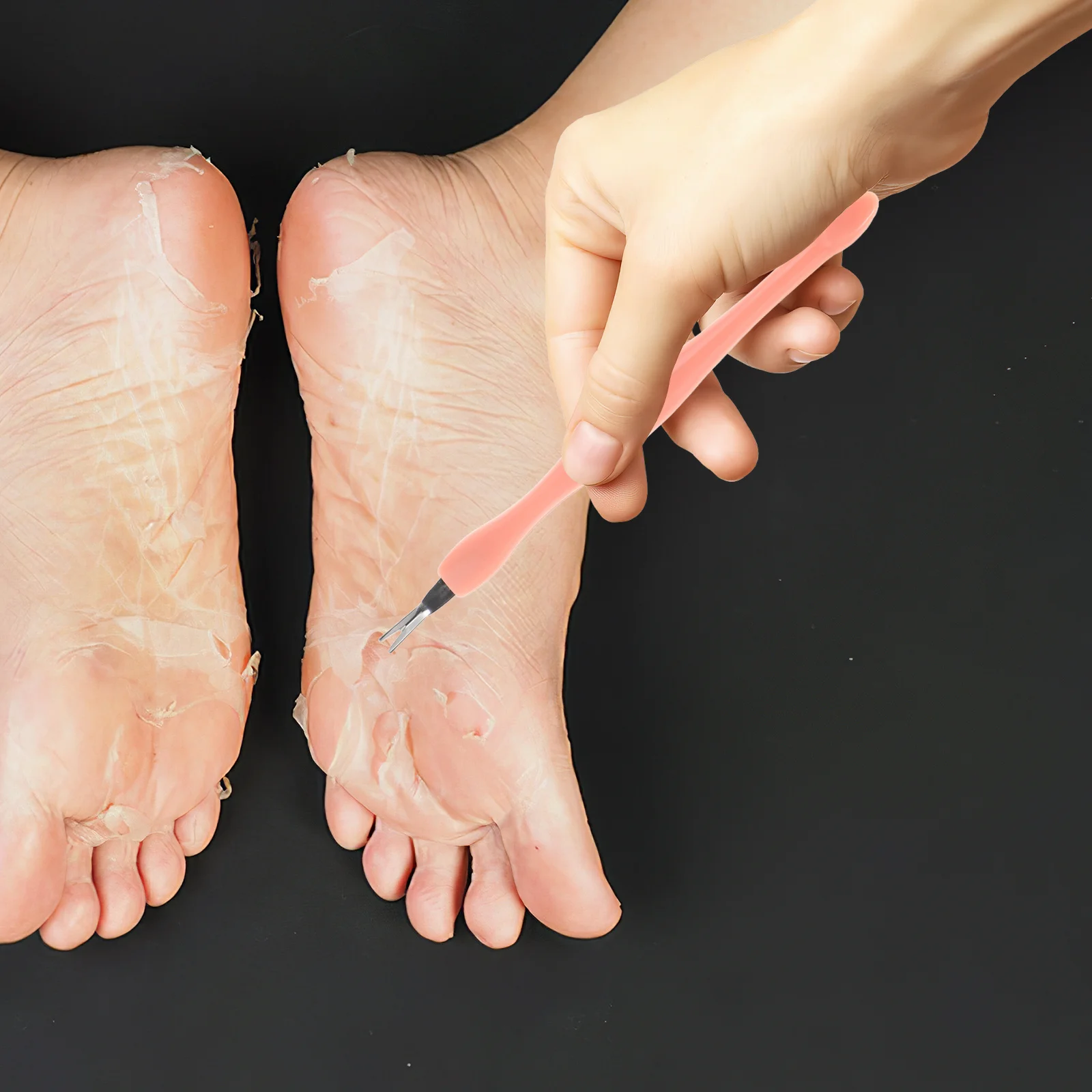 5-delige nagelriemschuiver gereedschapsset nagel ruwe huid schraper manicure benodigdheden metalen nail art gereedschapsset professioneel gebruik