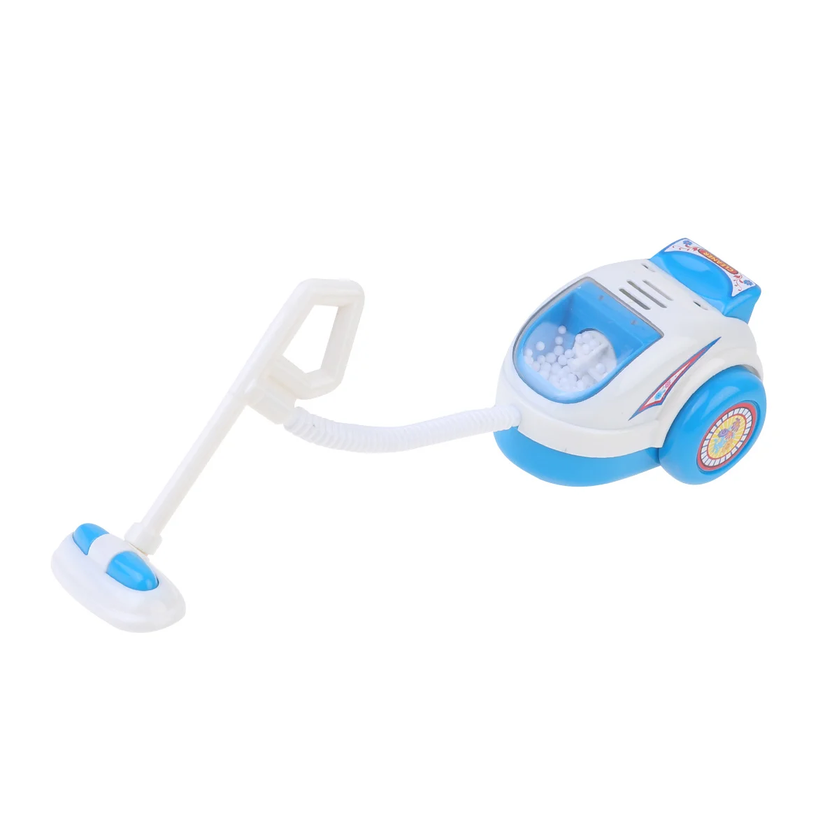Azul aspirador de pó criança educacional fingir jogar simulação eletrodomésticos conjunto diversão imaginativa para crianças pré-escolares