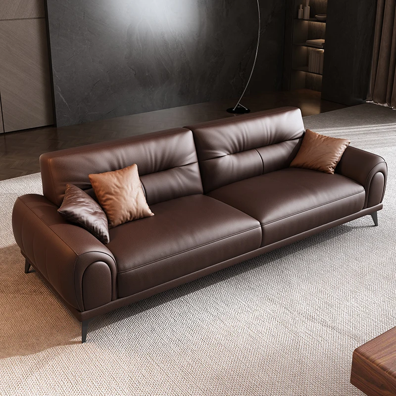 Set Sofa Kulit Kantor Modern S - Home Office Furniture Sets ulasan dan harga