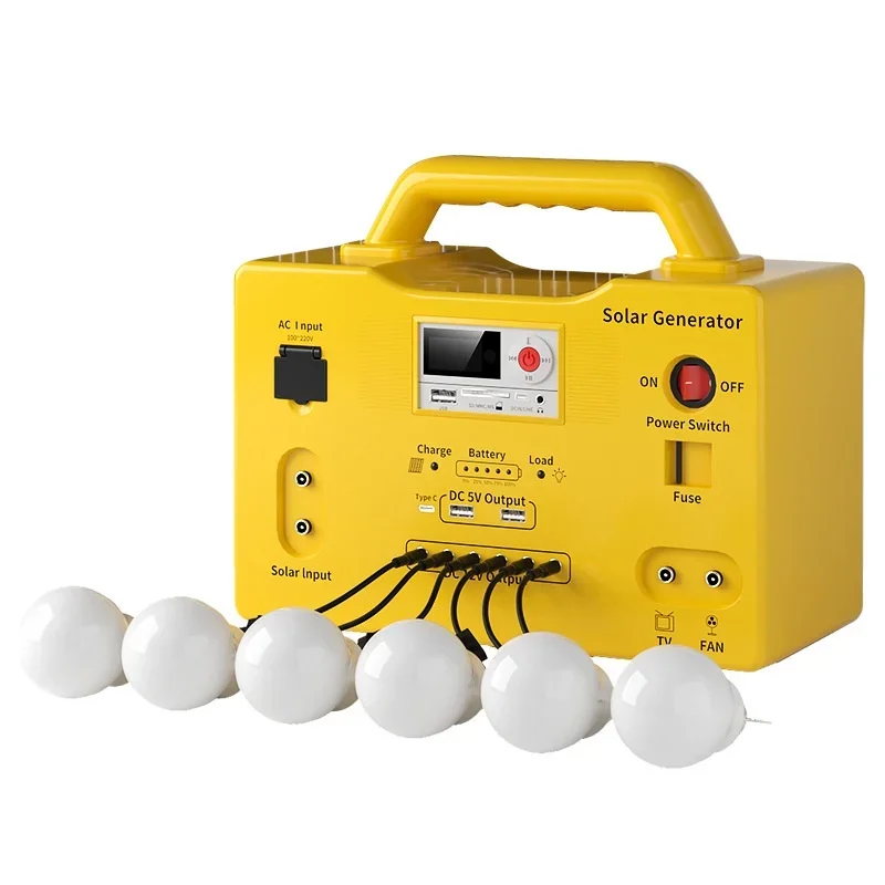 

20252025 Multifunctional Solar Small System Emergency Energy Storage Card Speaker with Jump Starter for Outdoor Lighting