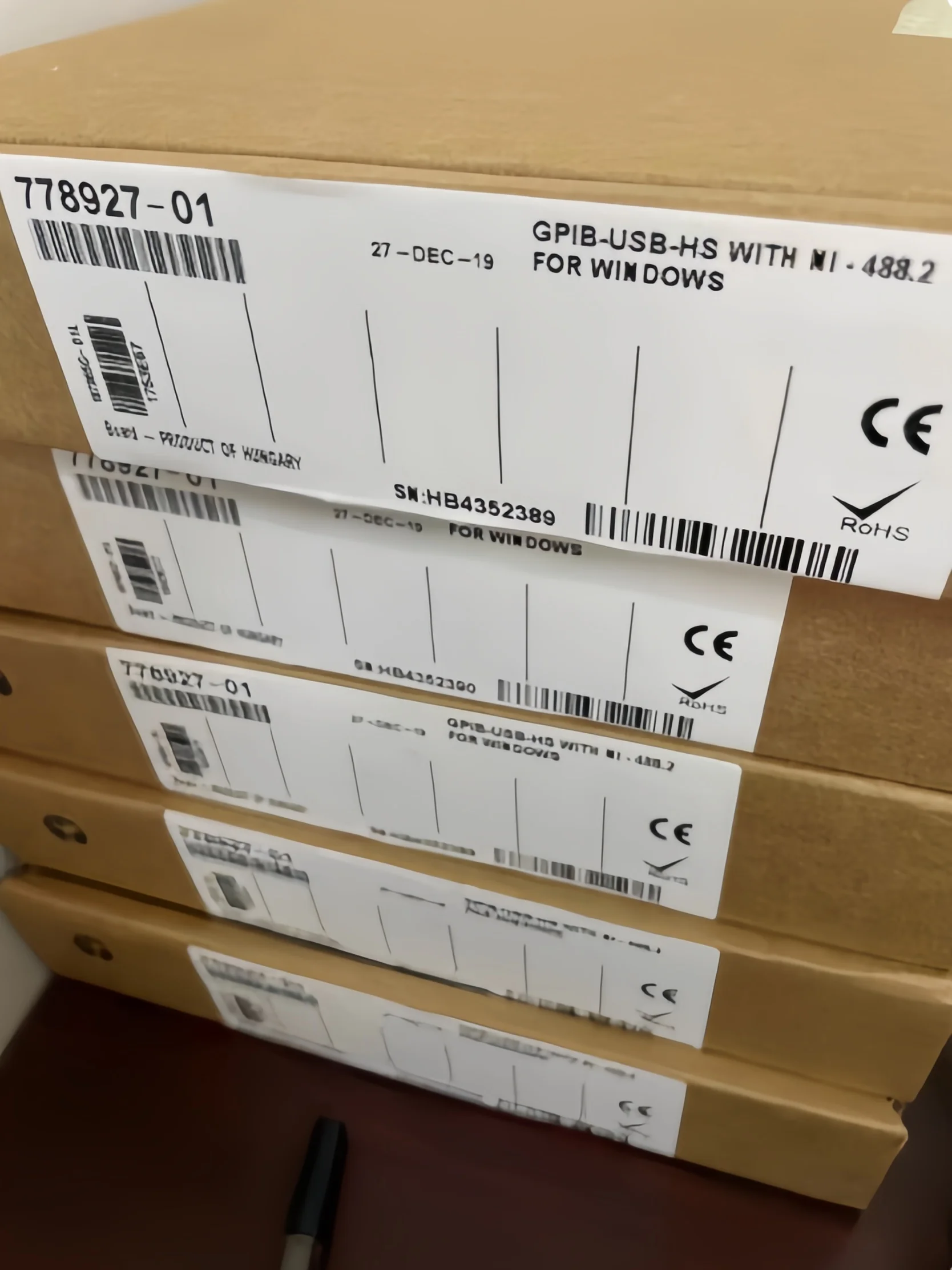 新しいオリジナル NI GPIB-USB-HS カード 778927-01 GPIB カード 780570-01 データ収集カード