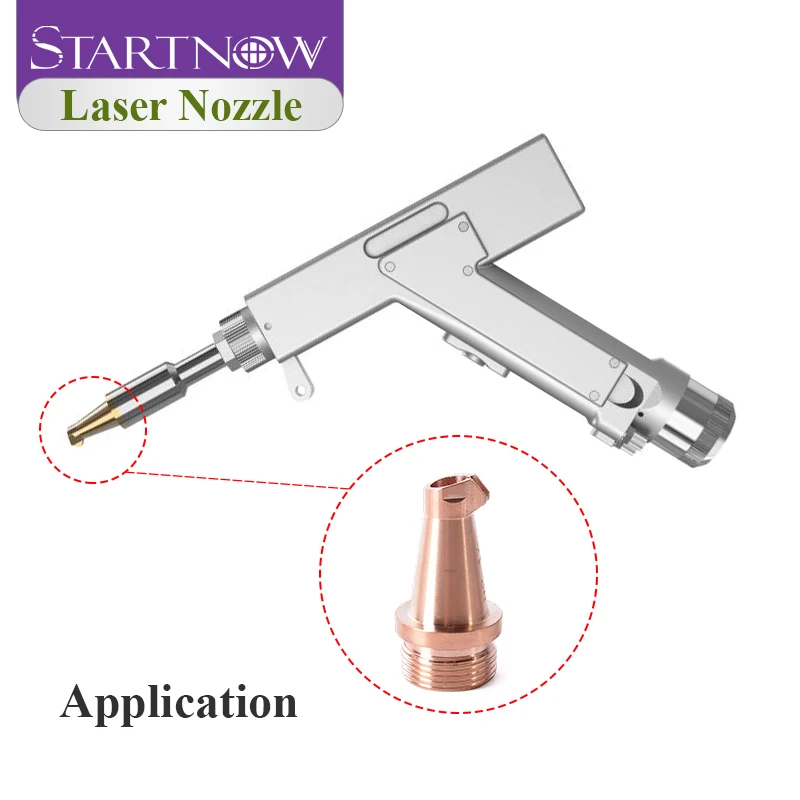 Startnow 5PCS/Lot Laser Welding Head Nozzle Copper Welding Nozzles For CQWY Laser Hand-held Welding Machine Parts