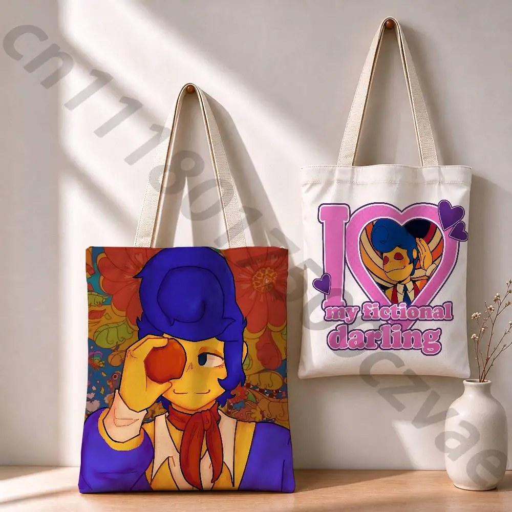 W-Wally Darling W-Welcome  Female Printed Versatile Student Portable Office Handbag Bento Bag Handbag Sail Bag