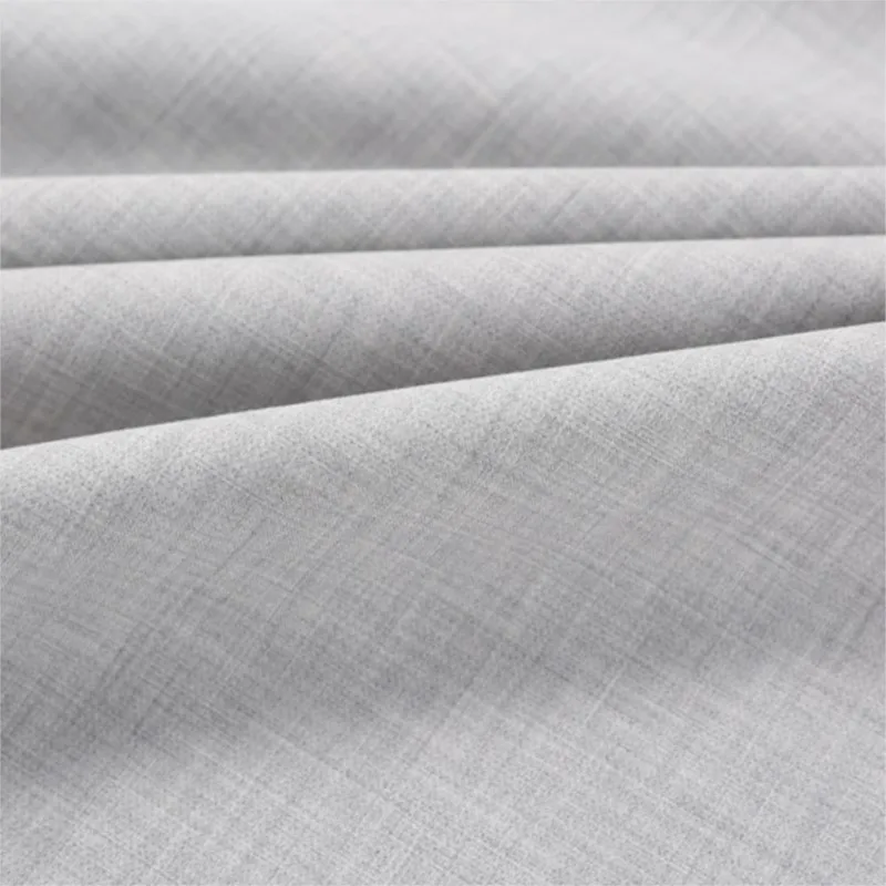 Nowa, elastyczna tkanina czterostronna z efektem kolorowego przędzy do garniturów codziennych.