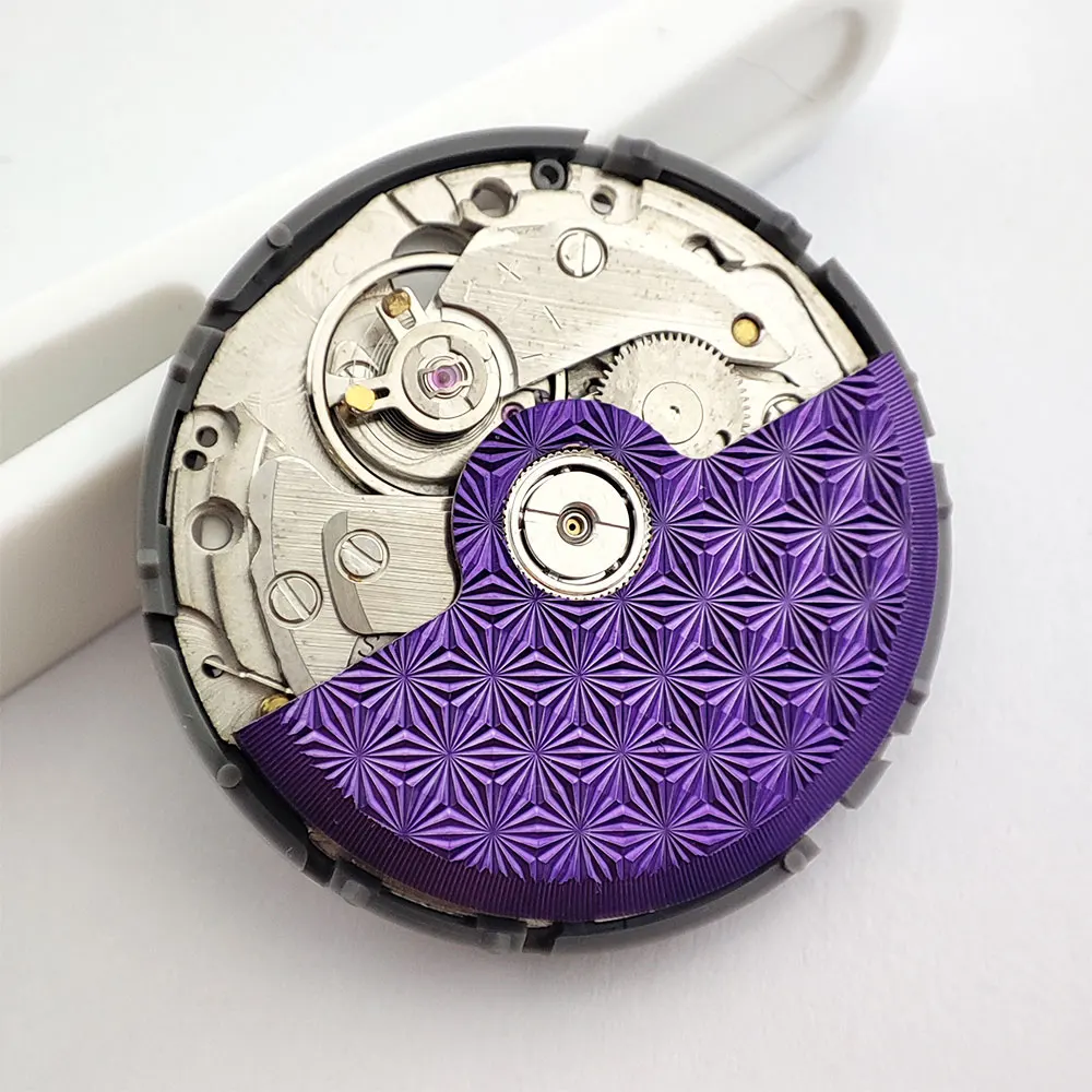 NH35 Movement Rotor Purple for NH35 NH36 NH38 NH39 4R35 7S26 Pendulum Oscillating Weight Refit Hammer Rotor Watch Movement Part
