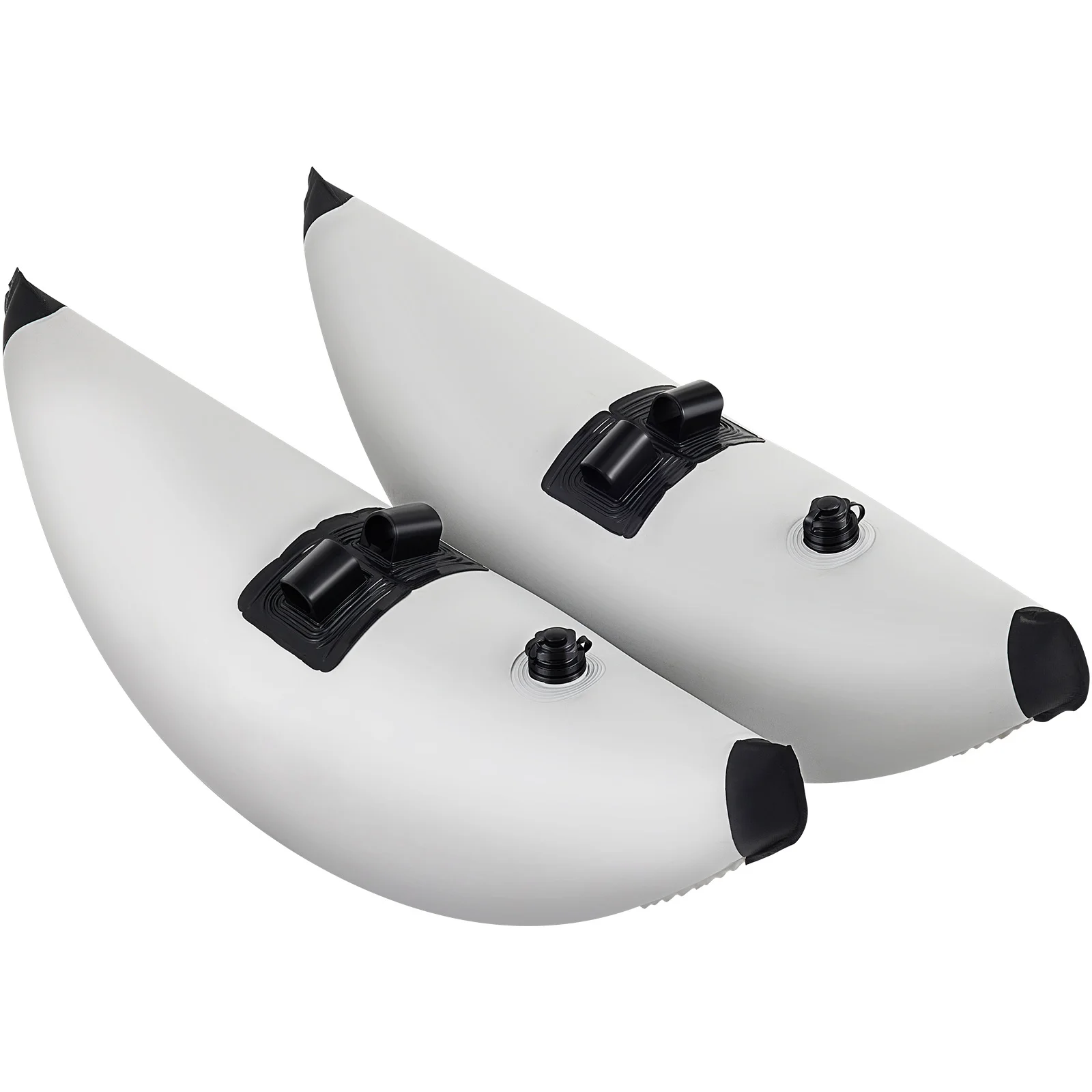 SucceBuy 2 PCS Kayak Outrigger Stabilizers PVC Inflatable Outrigger Float with Sidekick Arms Rod Fit for Canoes, Fishing Boats