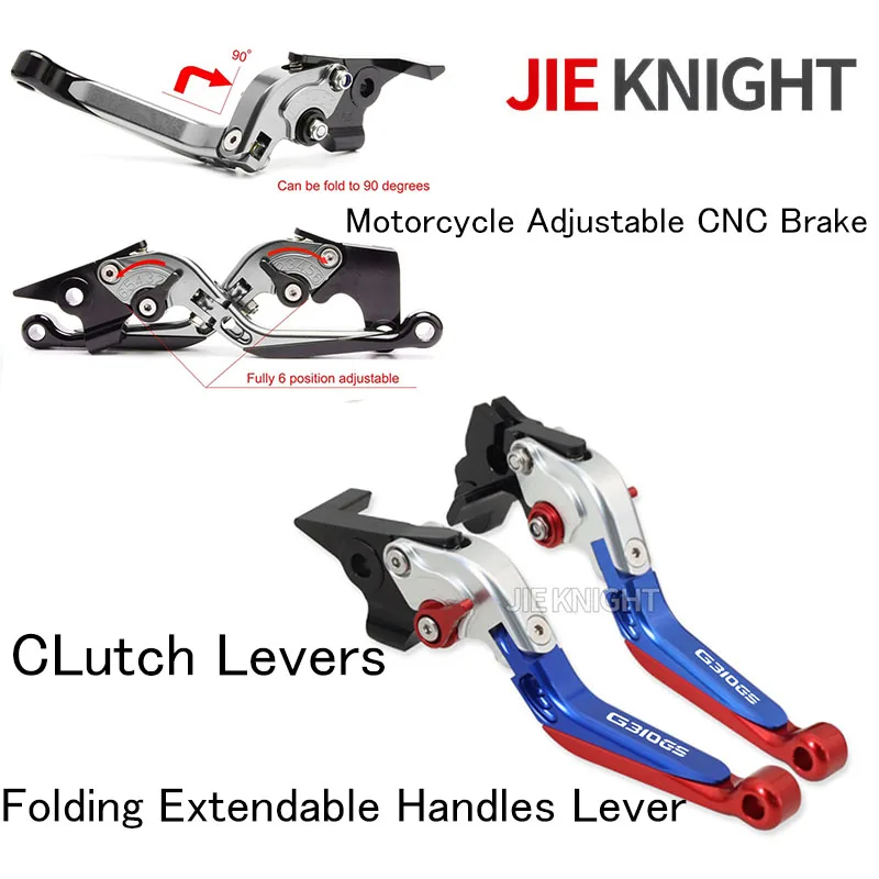For BMW G310GS G 310GS G310 GS G 310 GS 2021-2023 Motorcycle Adjustable CNC Brake Clutch Levers Folding Extendable Handles Lever