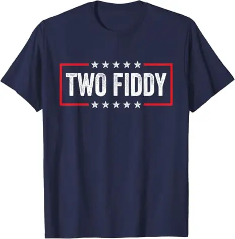 Two Fiddy America T-Shirt zum 250. Geburtstag, Y2k, 4. Juli, Two Fiddy George Washington Grafik-Outfit, USA-Flagge, patriotisches Adler-T-Shirt – Detail 9