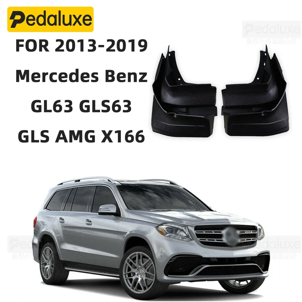 

OEM Splash Guards Mud Flaps FOR 2013-2019 Mercedes Benz GL63 GLS63 GLS AMG X166