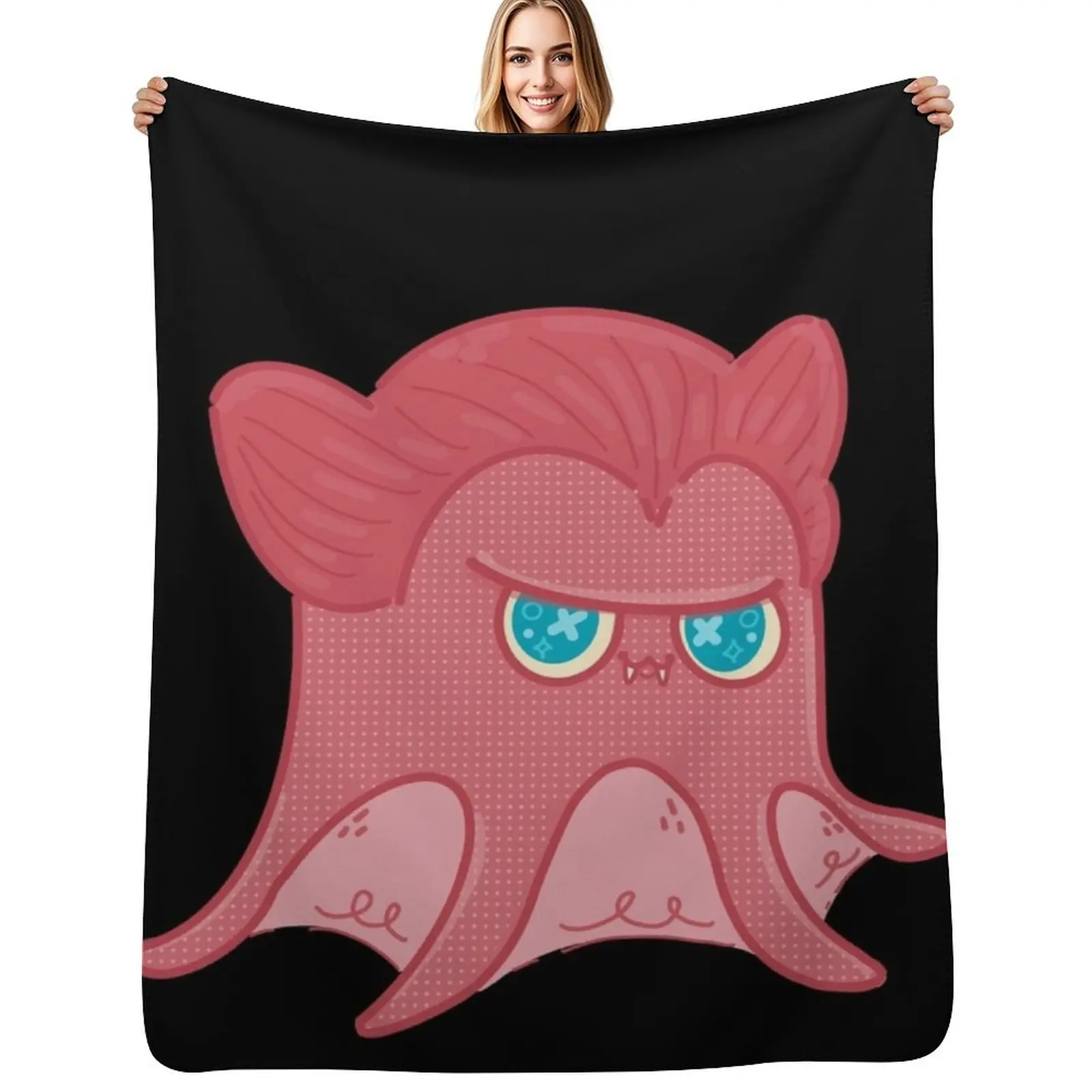 

Vampire Squid Throw Blanket Blankets For Bed Decorative Beds Personalized Gift Decoratives Blankets