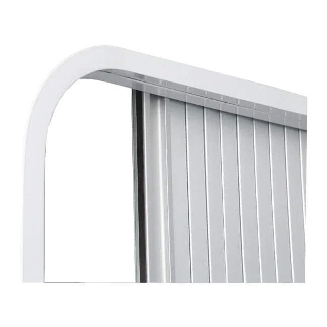 

TONGFA Rv Camper Caravan Trailer Aluminum Alloy Frame Retractable Shower Door