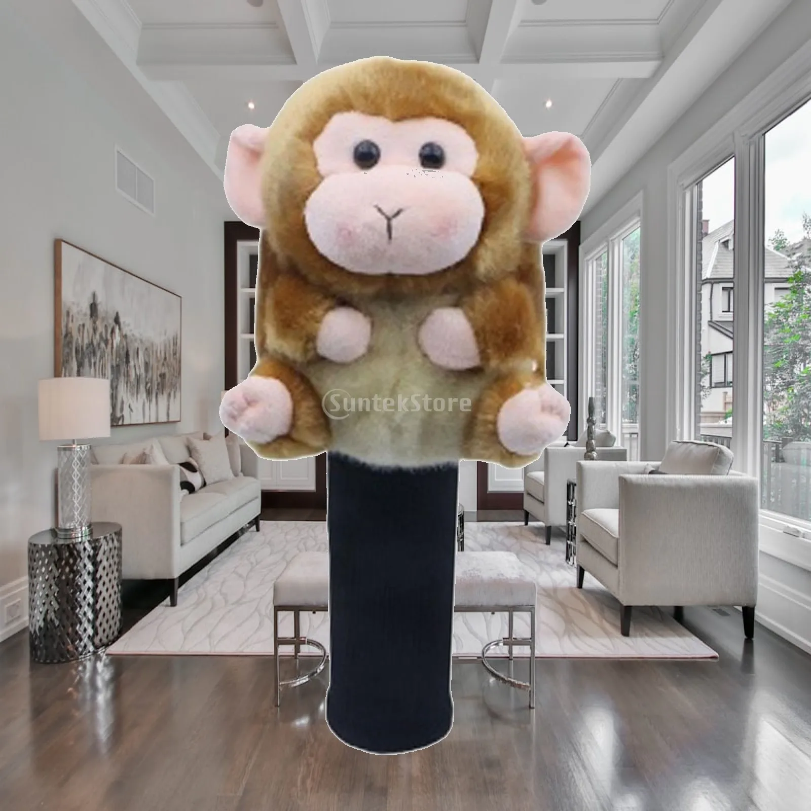 

Adorable Plush Golf Head Cover Animal Design Funny Novelty Protection Sleeve Anti Scratch Gift for Men Women Golfers