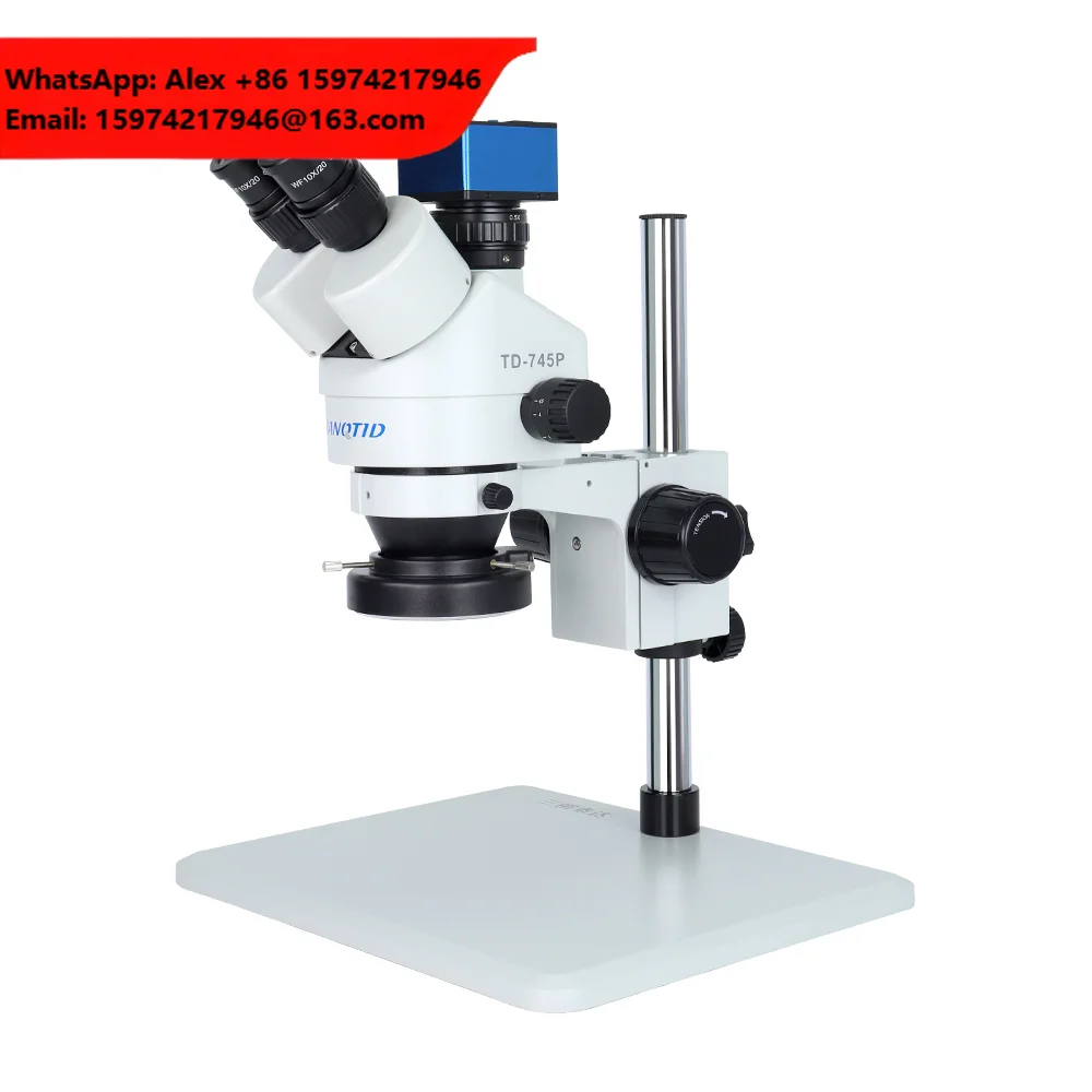 Cheap And Easy Use Laboratory Mobile Phone Repair Binoculaire Microscopios Trinocular Stereo Insect Microscope With Camera