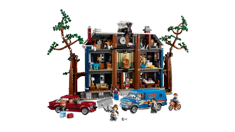 Hot Toys 2026 Nieuw in voorraad 2593 st. Stranger The Creel House Bouwstenen Blokken Set Compatibel met 11370 voor Kinderen Verjaardag Cadeaus