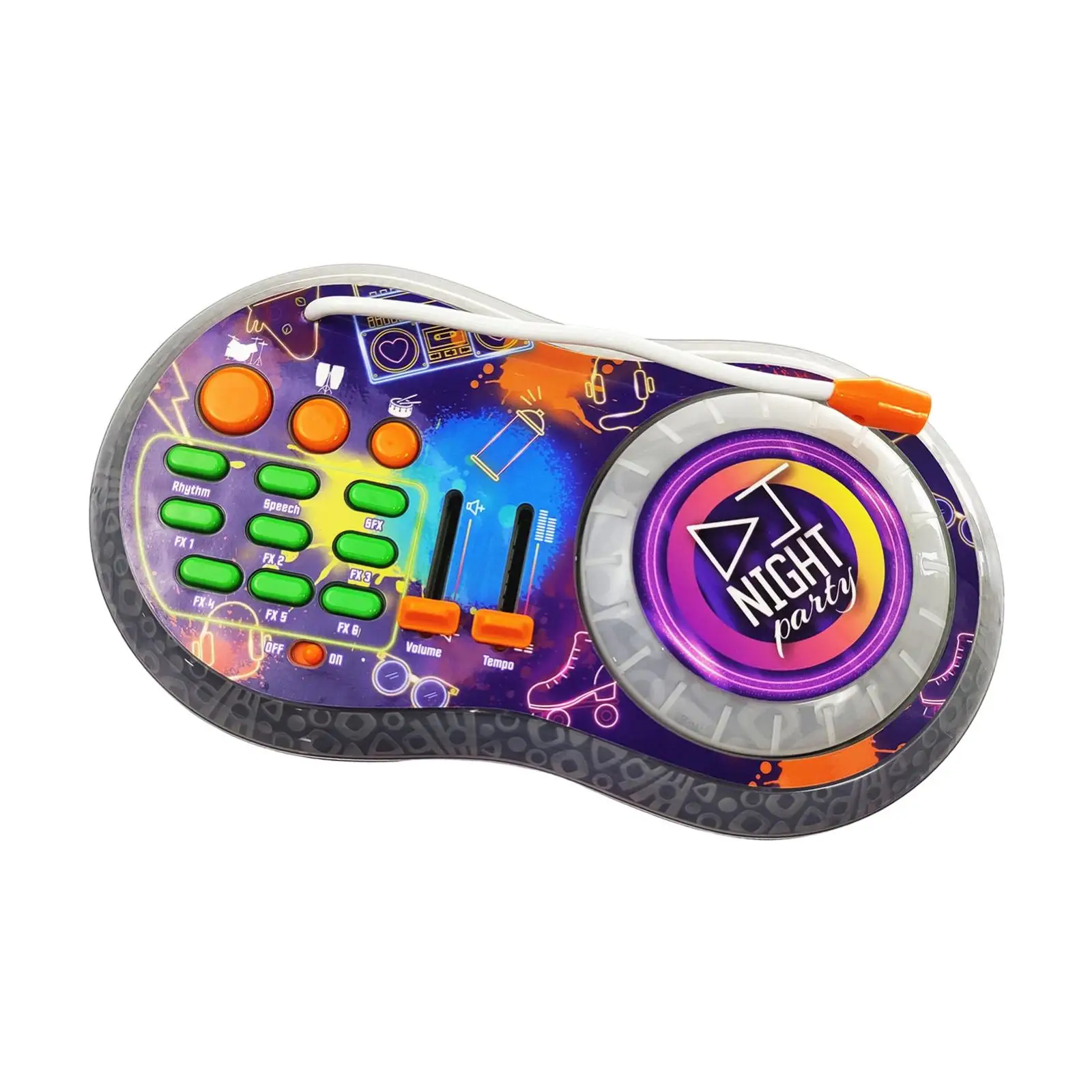 

Musical Toys Turntable Toy Sound Effects Musical for Party Toddler Children