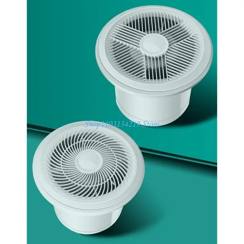 

N5KC Low Noise Ventilation Fan Bathroom Exhaust Fan Attic Pipe Ventilation Extractor
