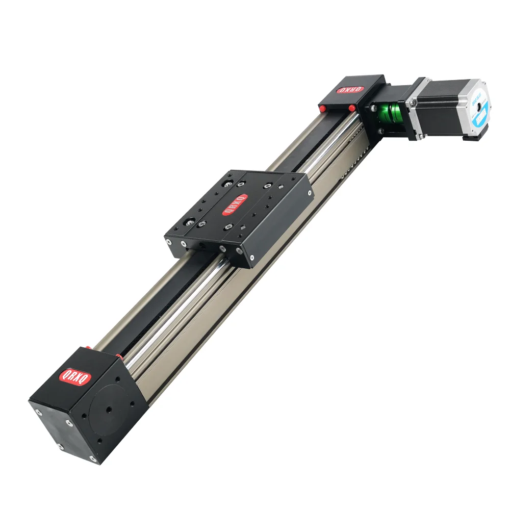 QRXQ XYZ-S آلة رش الطابعة ثلاثية الأبعاد RXP60 وحدة حزام متزامن متعددة المحاور تتحرك الشريحة الخطي CNC دليل خطي