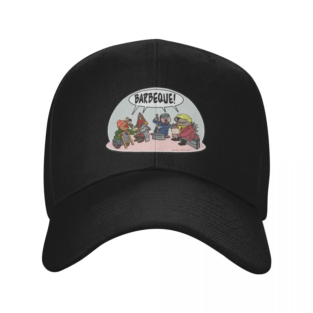 

Emmet-otter, barbeque, bbq, Рождество, emmet, jim henson Бейсбольная кепка Гольф Шляпа Дизайнерская шляпа Уличная одежда Шляпы для женщин Мужские