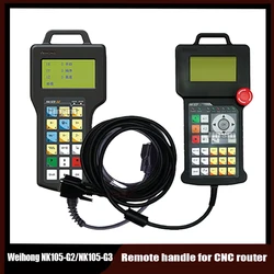 New Weihong Nk105-g2/nk105-g3 Cnc Dsp Controller 3/4 Axis Motion Control System For Remote Handle Of Cnc Router