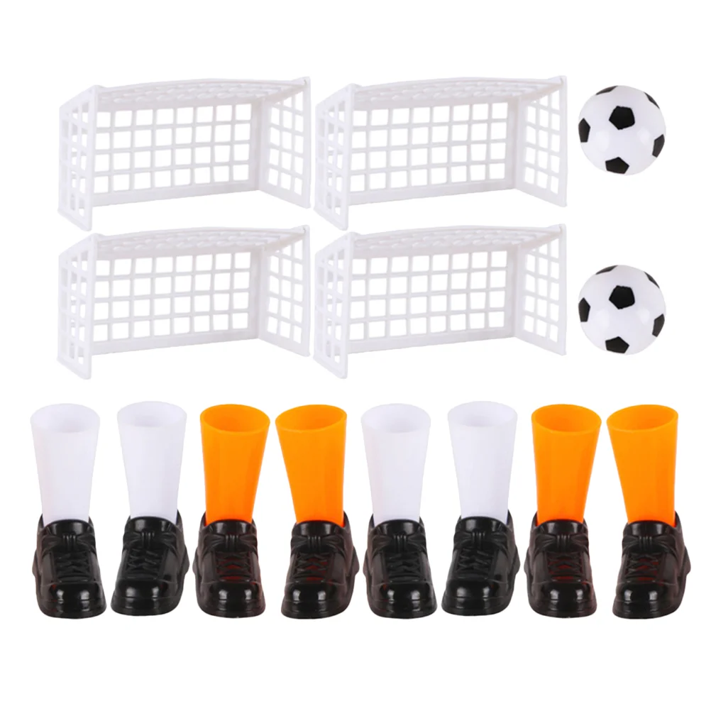 

Mini Toy Soccer Cake Topper Table Pin Game Plastic Figure Toppers Puzzle Toys Travel