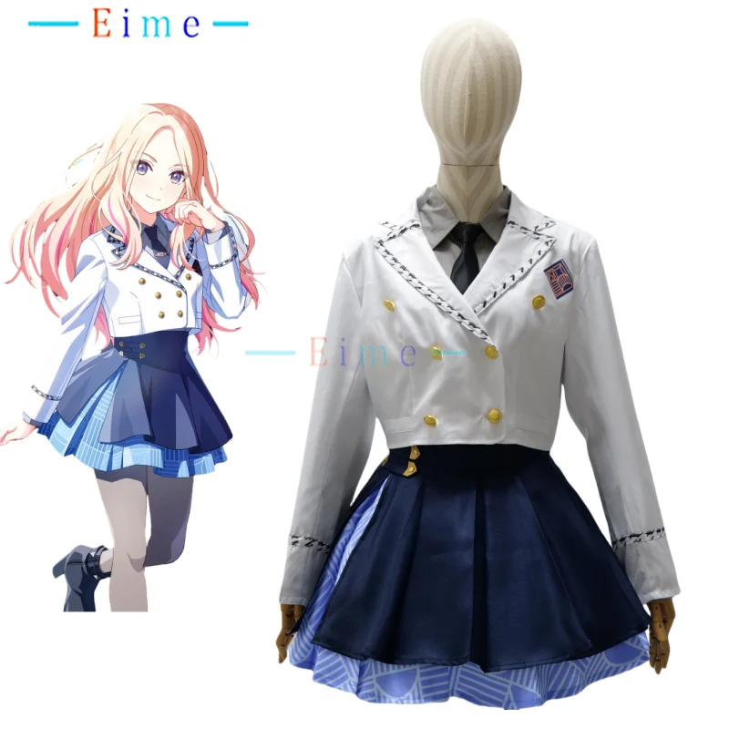 

Sena Juo Cosplay Costume Women Cute School Uniform Party Dress Game Casual Clothings Halloween Carnival Uniforms Custom Made