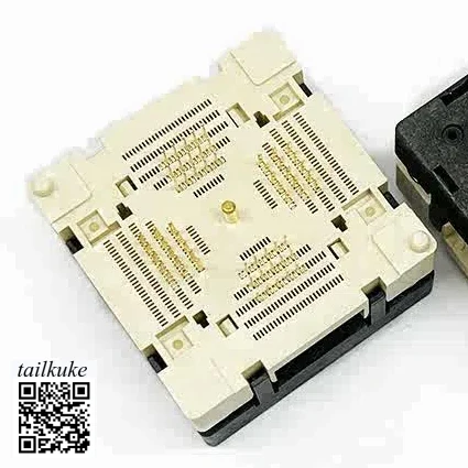 

Manufacturer Direct QFN60 Burning Socket IC Test Socket 0.4 Spacing 7x7mm 790-61060-101T Programming