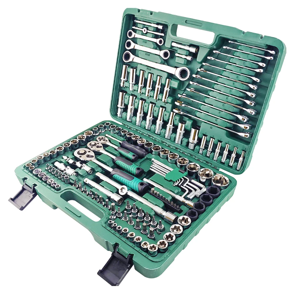 150 pcs Multifunctional Socket Spanner Set Combination Sleeve Ratchet Wrench Tool Set