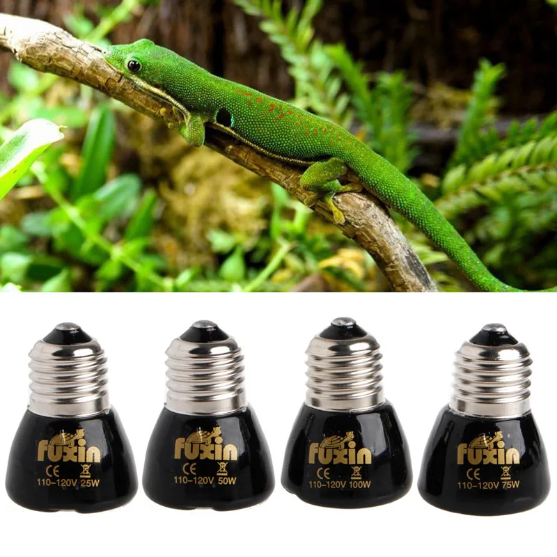 D0AD Heating Bulb Ceramic Night Light Terrarium Heater Emitter for Brooder Lambs Snake 25W 110V