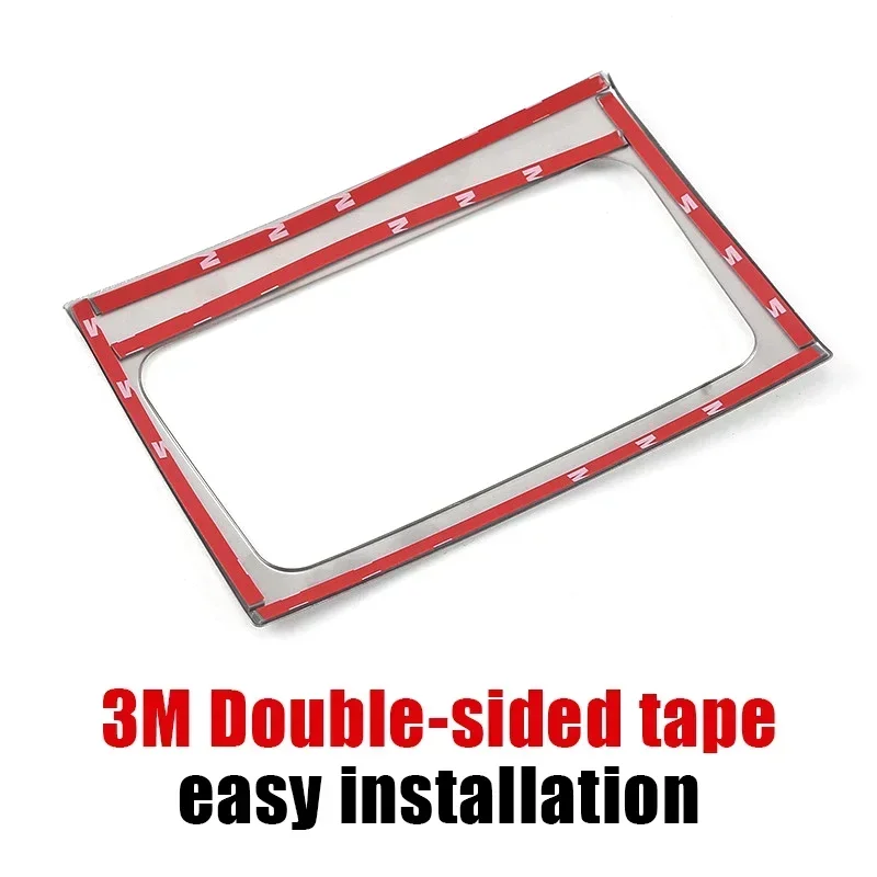 For Toyota Camry XV70 2018-2021 2022 2023 Stainless Car Rear Air Conditioning Vent Outlet Frame Cover Trim Sticker Accessories - view 5