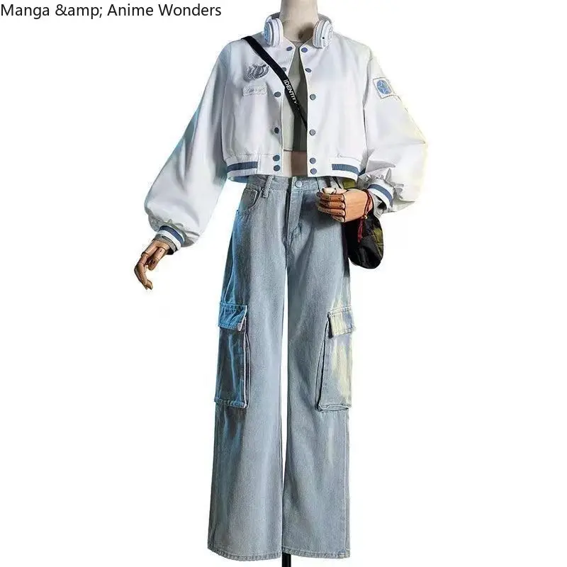 لعبة الهوية الخامس العتيقة تشى شيي تأثيري الملابس اليومية معطف السراويل هالوين زي أنيمي البدلة هدية عيد الميلاد #4